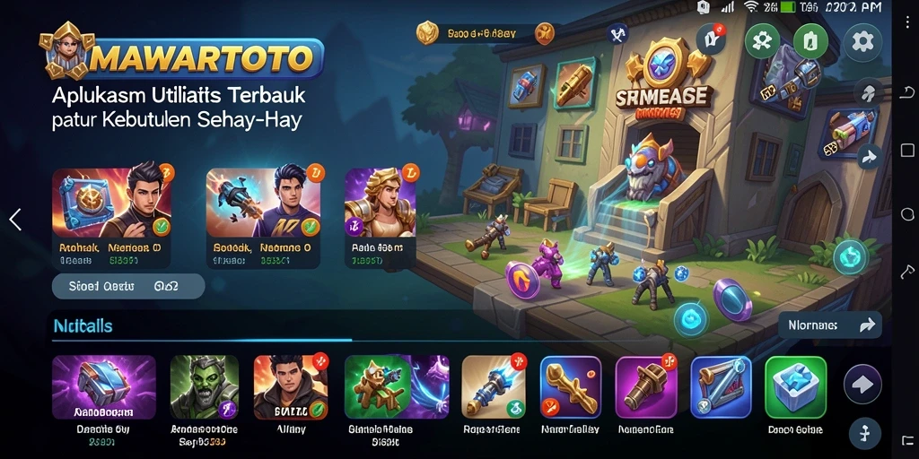 Screenshot utama MAWARTOTO menunjukkan antarmuka yang intuitif dan fungsional.