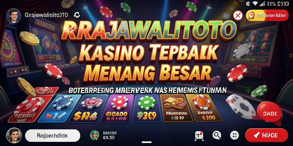 Tampilan menarik dari gameplay Kasino di RAJAWALITOTO.